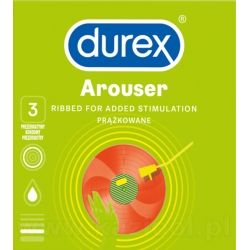Prezerwatywy Durex Arouser (3 sztuki w opakowaniu)